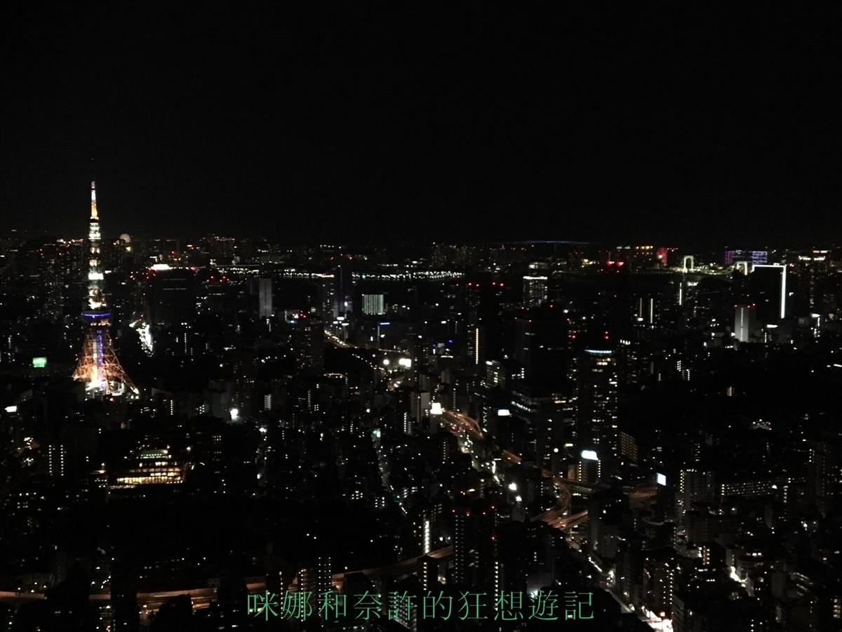 (東京六本木夜景)Tokyo City View -六本木新城展望台-東京城市觀景,東京最美夜景展望台~自由行最佳夜景推薦