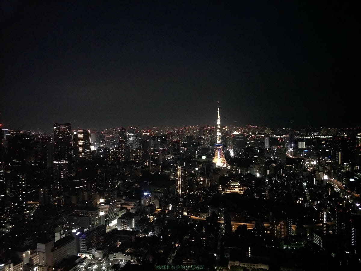 (東京六本木夜景)Tokyo City View -六本木新城展望台-東京城市觀景,東京最美夜景展望台~自由行最佳夜景推薦