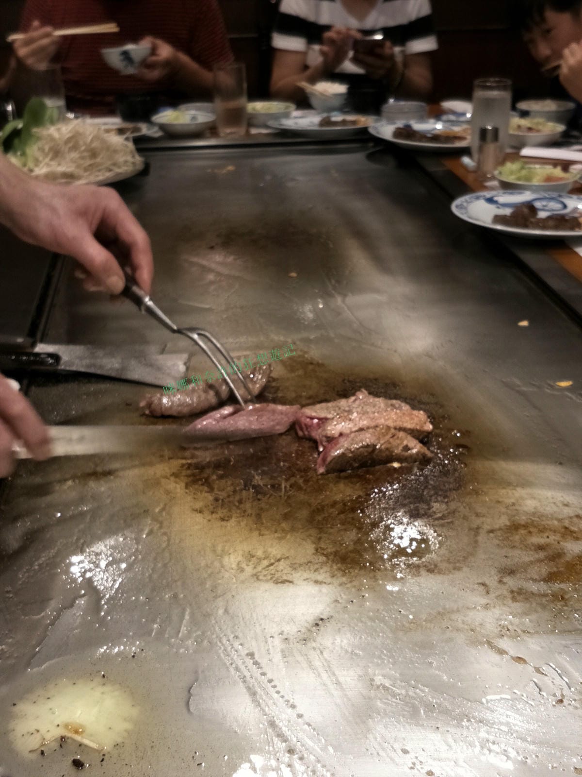 (兵庫縣神戶美食)來神戶必吃神戶牛~神戶牛「ステーキランドSTEAK LAND 」鐵板燒~一生必吃一次!!沒吃你準後悔(三宮站)