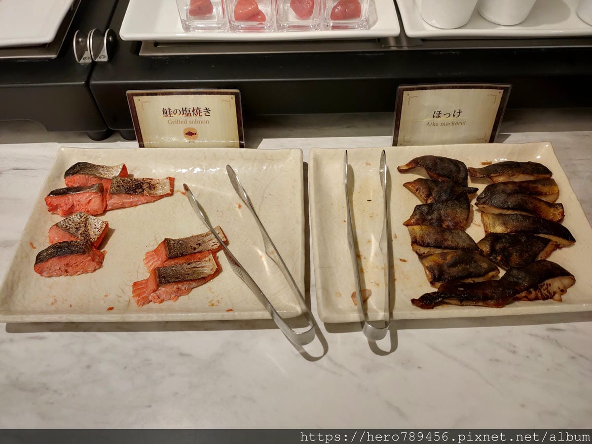 (北海道札幌住宿早餐)普樂美雅飯店-中島公園,早餐介紹:鮭魚 (北海道札幌住宿早餐)普樂美雅飯店-中島公園,早餐介紹:鮭魚