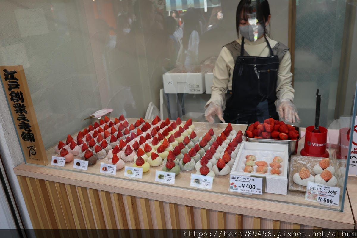 (日本東京淺草美食)銀花堂-Ginkado，淺草寺前商店街人