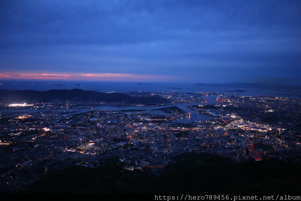 (日本八幡旅遊)皿倉山展望台,日本新三大夜景,百億夜景,天氣 (日本八幡旅遊)皿倉山展望台,日本新三大夜景,百億夜景,天氣