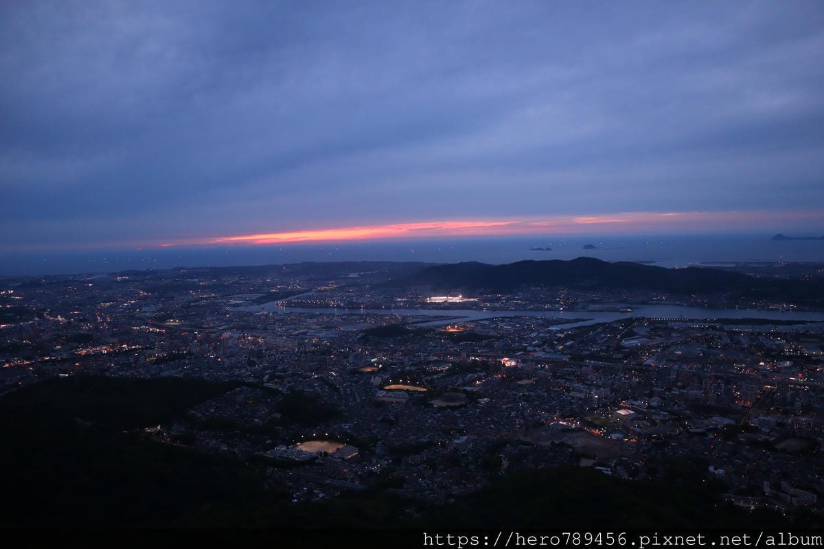 (日本八幡旅遊)皿倉山展望台,日本新三大夜景,百億夜景,天氣 (日本八幡旅遊)皿倉山展望台,日本新三大夜景,百億夜景,天氣