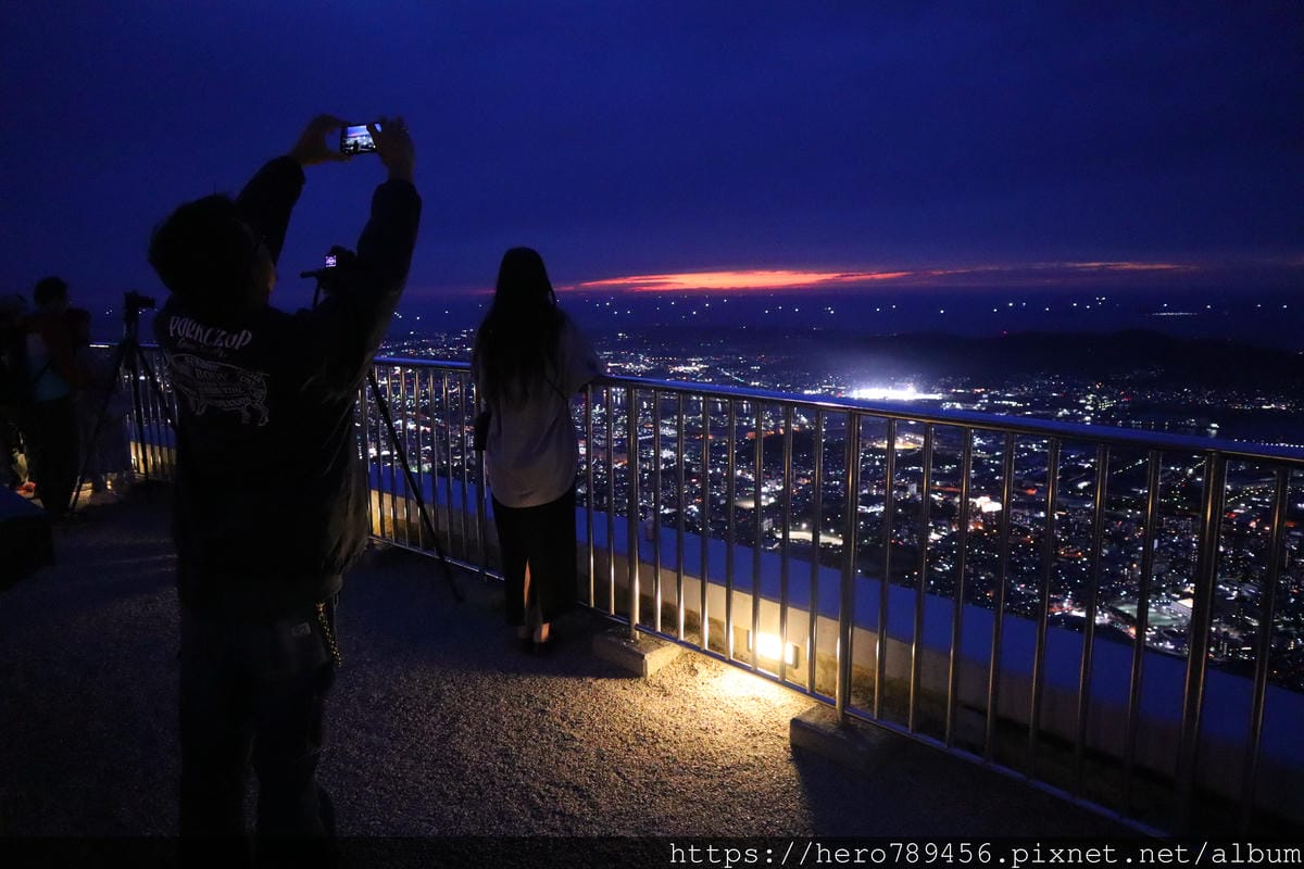 (日本八幡旅遊)皿倉山展望台,日本新三大夜景,百億夜景,天氣 (日本八幡旅遊)皿倉山展望台,日本新三大夜景,百億夜景,天氣