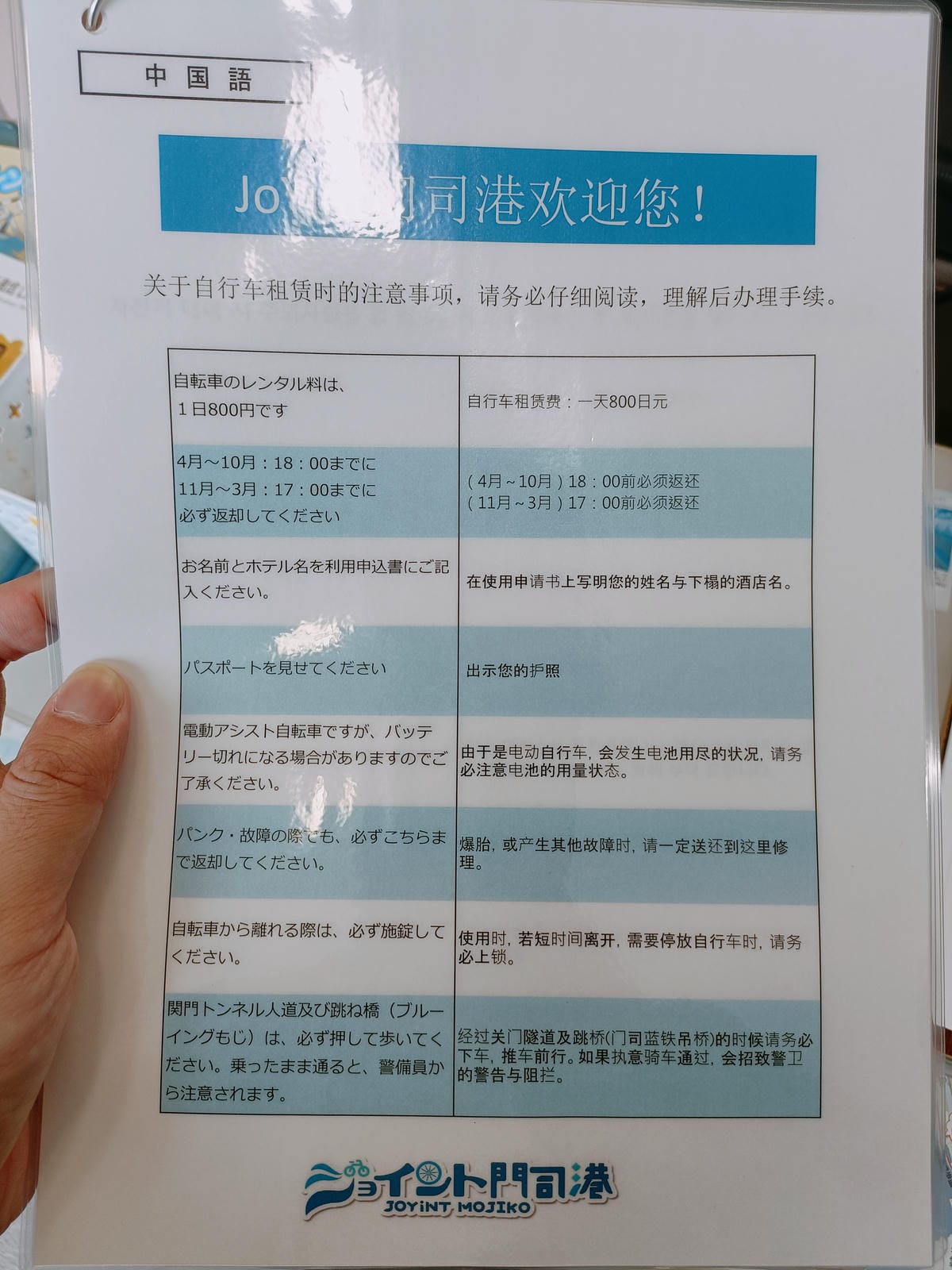 (日本門司港旅遊)JOYiNT單車出租店,門司港最佳交通工具 (日本門司港旅遊)JOYiNT單車出租店,門司港最佳交通工具