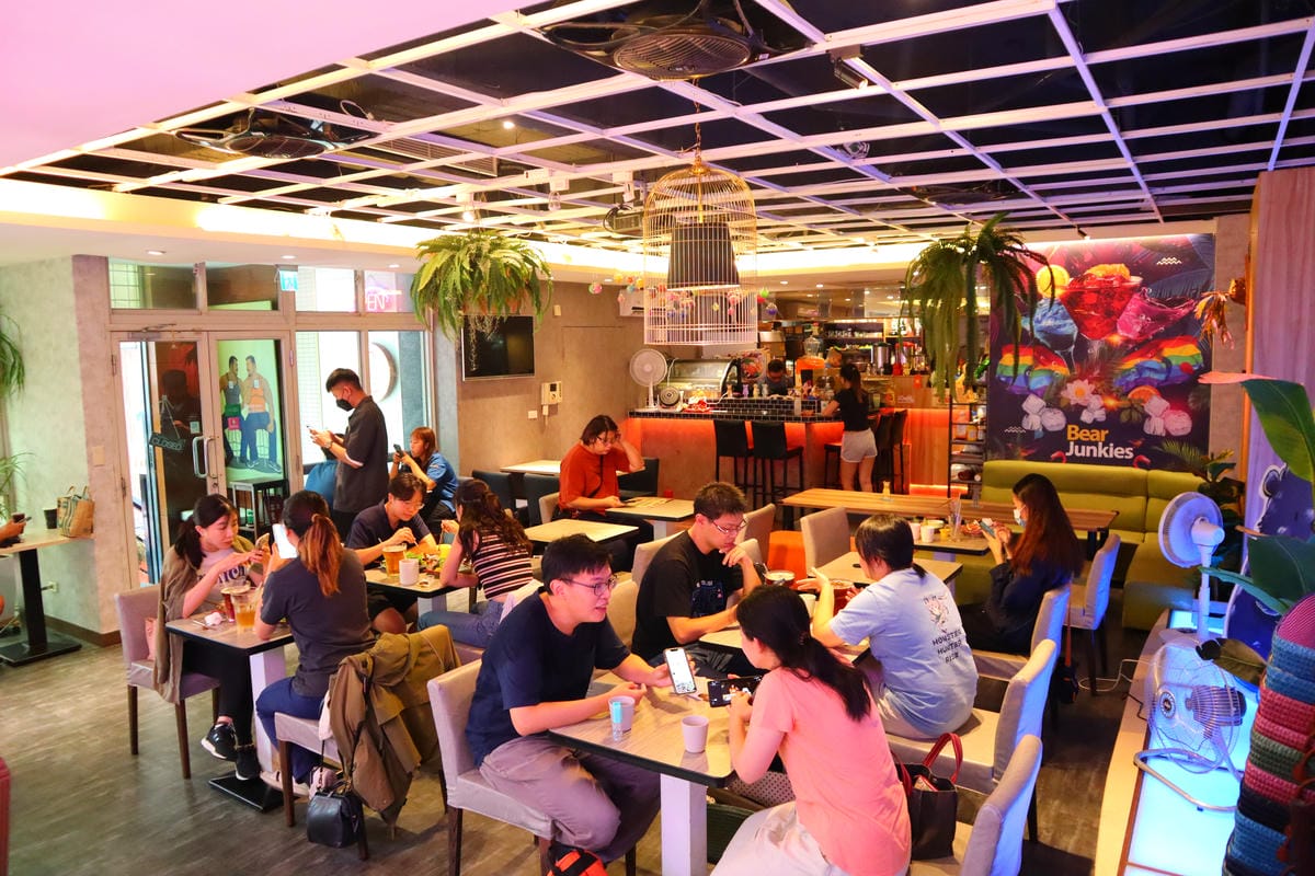 (台北萬華西門美食)BearJunkies熊飲(早午餐&酒吧 (台北萬華西門美食)BearJunkies熊飲(早午餐&酒吧