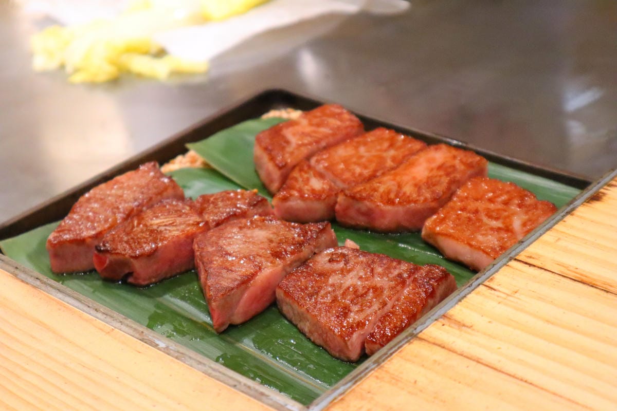 (台北中山美食)阪前和牛鐵板燒 台北中山北店，王品集團旗下鐵