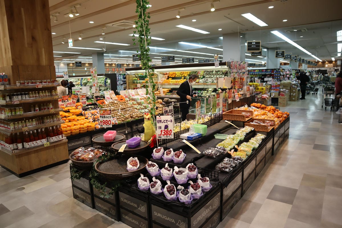 (日本岐阜高山行程)岐阜高山市區走路能到的3家超市,駿河屋 (日本岐阜高山行程)岐阜高山市區走路能到的3家超市,駿河屋