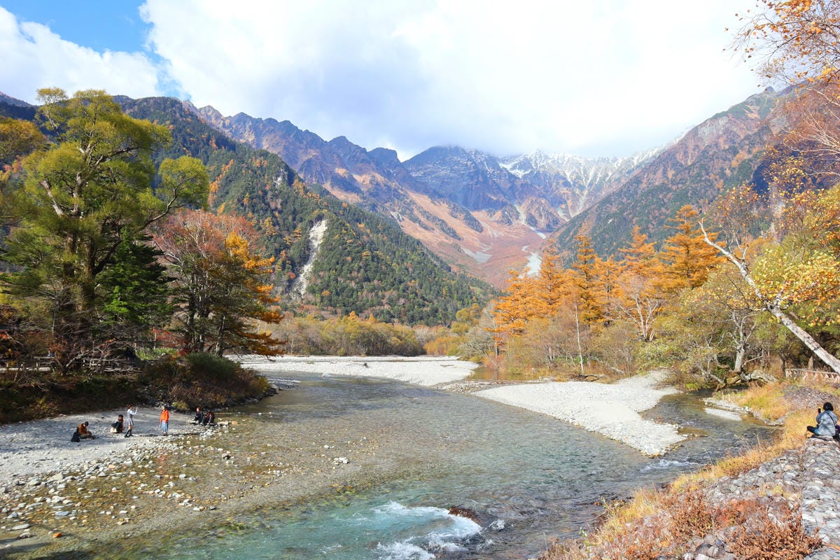 (日本長野景點)上高地kamikochi-日本阿爾卑斯山，沒