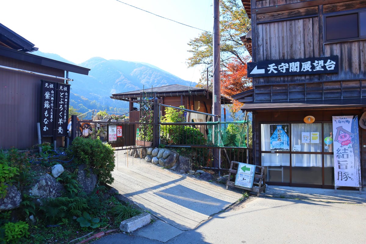 (日本岐阜白川鄉景點)白川鄉合掌村半日遊推薦，有著極佳視野的
