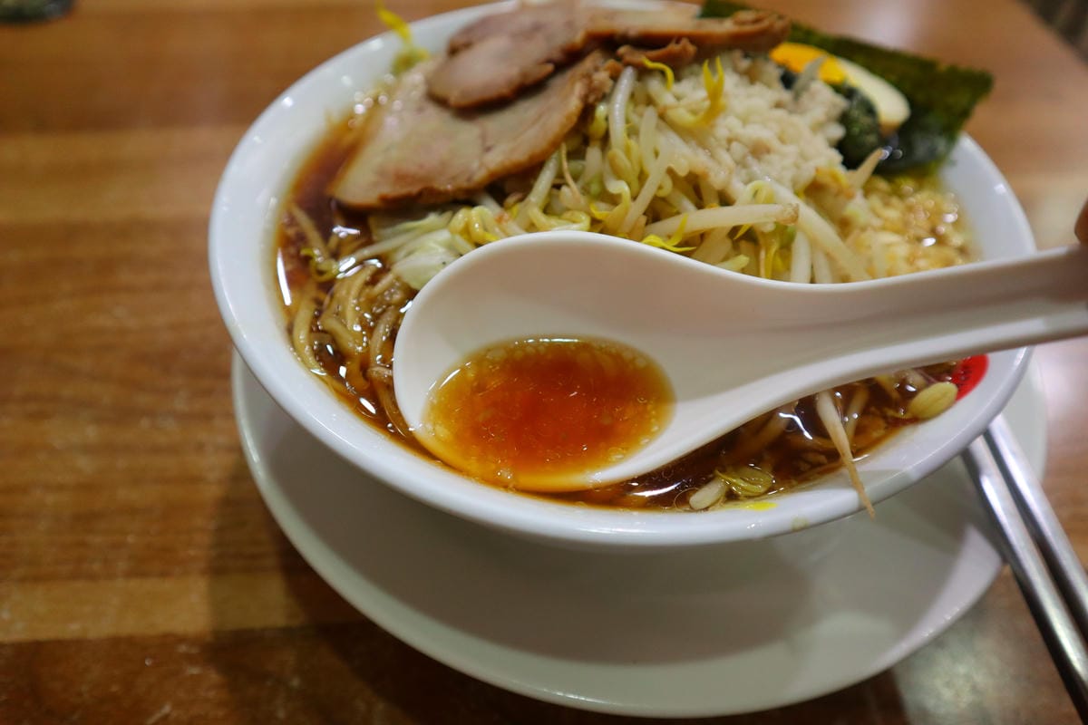 (台北士林餐廳)山形心心拉麵，士林夜市人氣拉麵，CP值超級高
