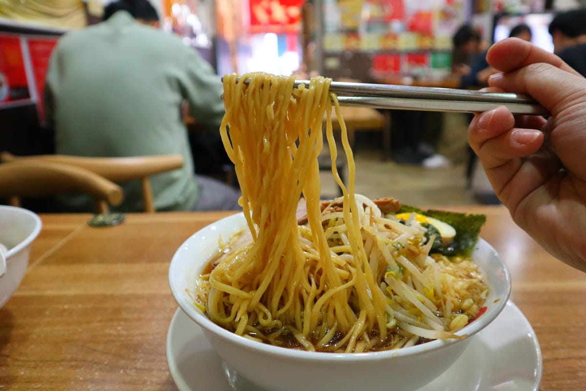 (台北士林餐廳)山形心心拉麵，士林夜市人氣拉麵，CP值超級高