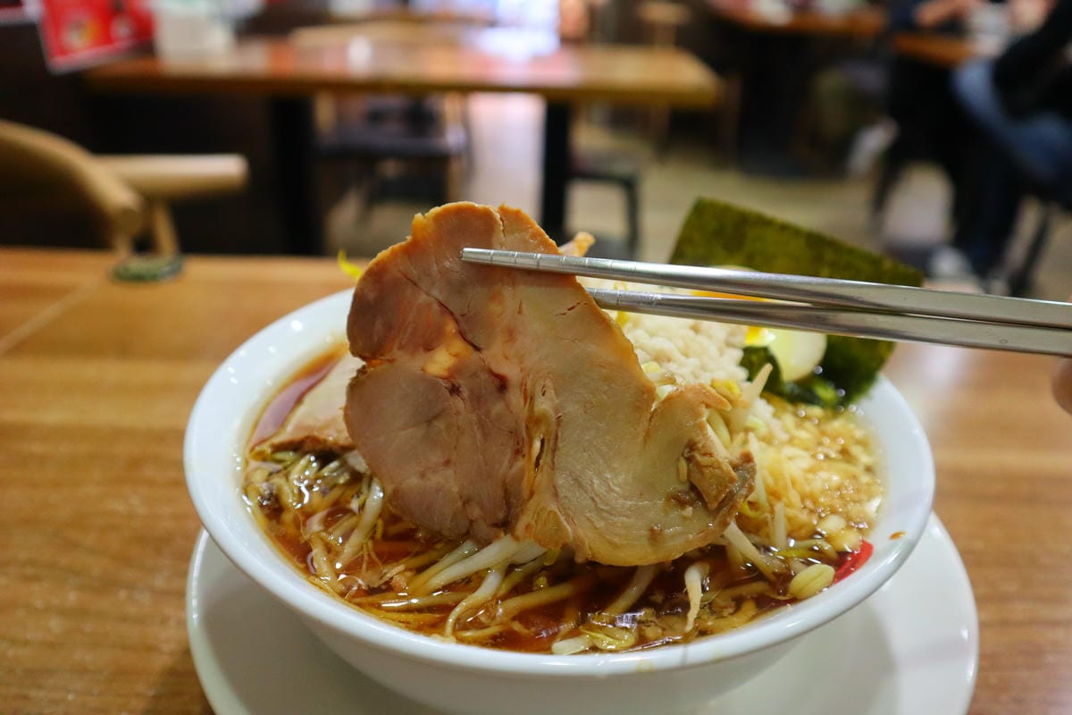 (台北士林餐廳)山形心心拉麵，士林夜市人氣拉麵，CP值超級高