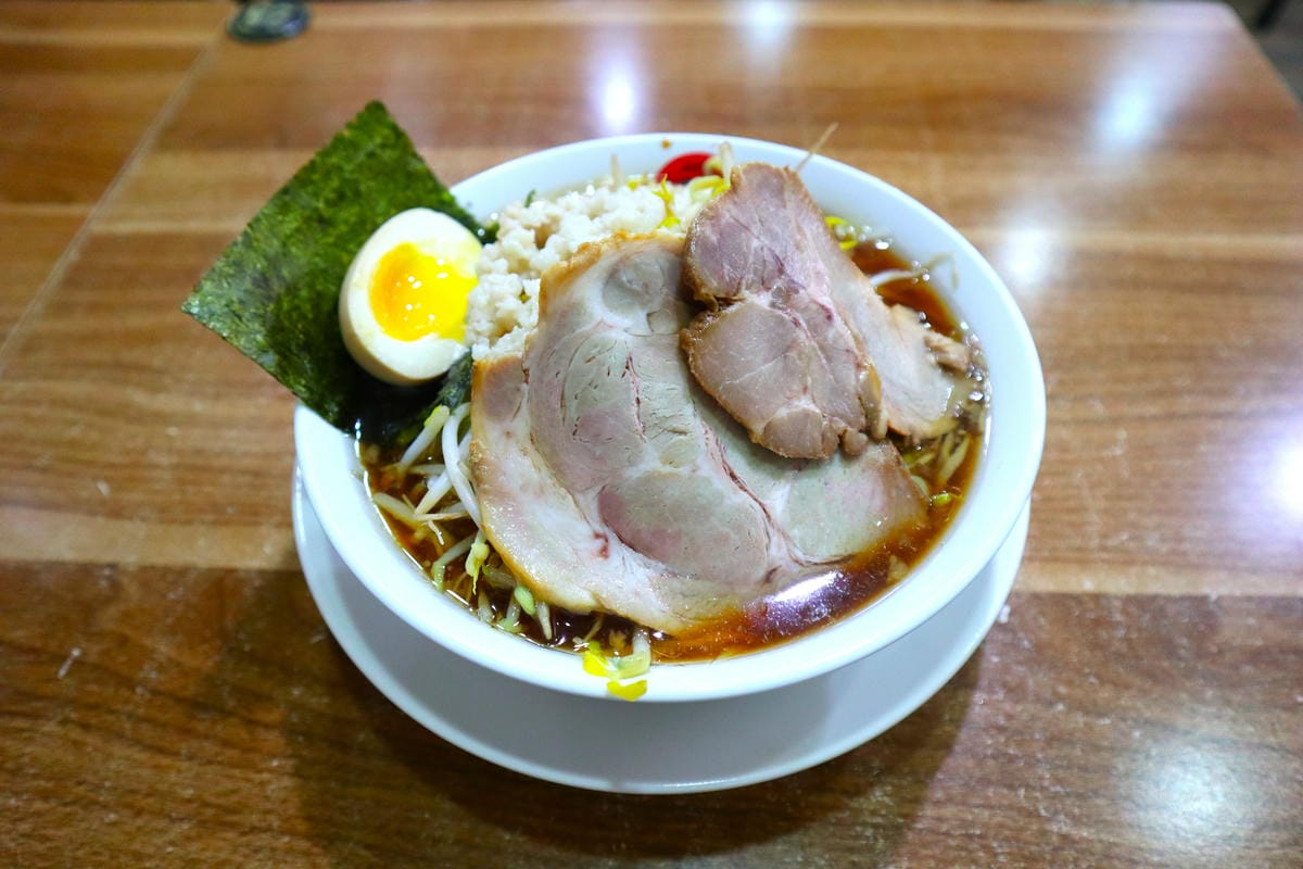 (台北士林餐廳)山形心心拉麵，士林夜市人氣拉麵，CP值超級高