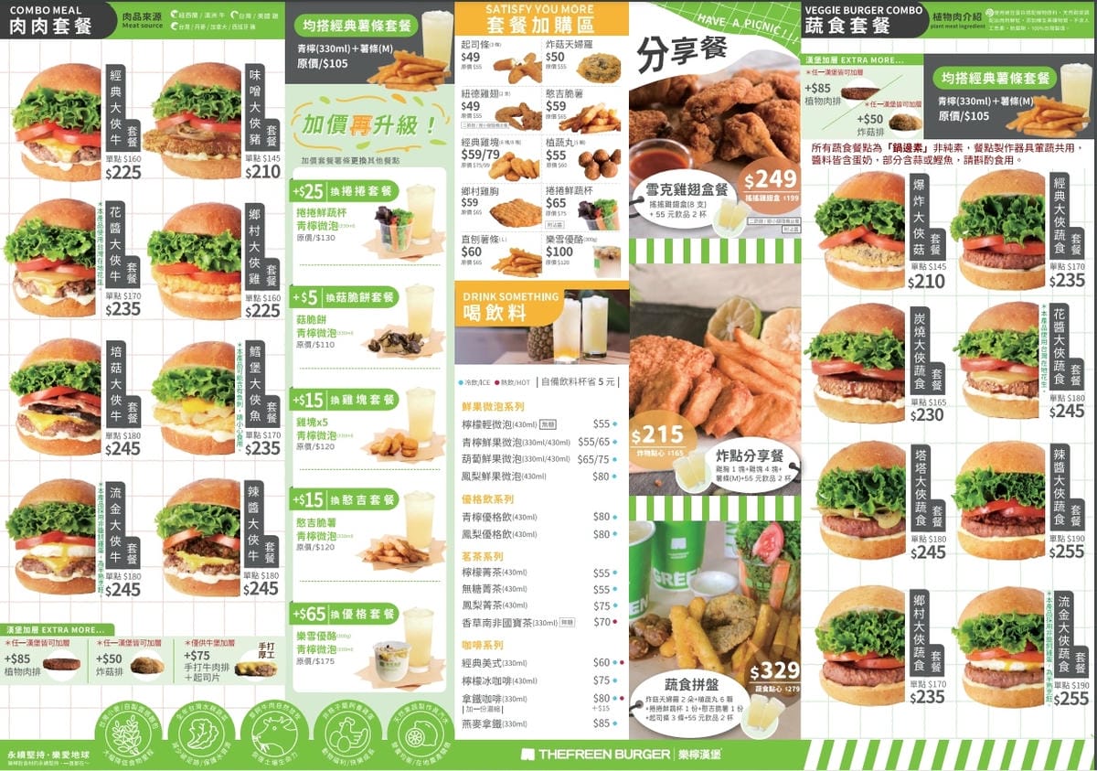 (新北新莊餐廳)樂檸漢堡 THEFREEN BURGER-新 (新北新莊餐廳)樂檸漢堡 THEFREEN BURGER-新