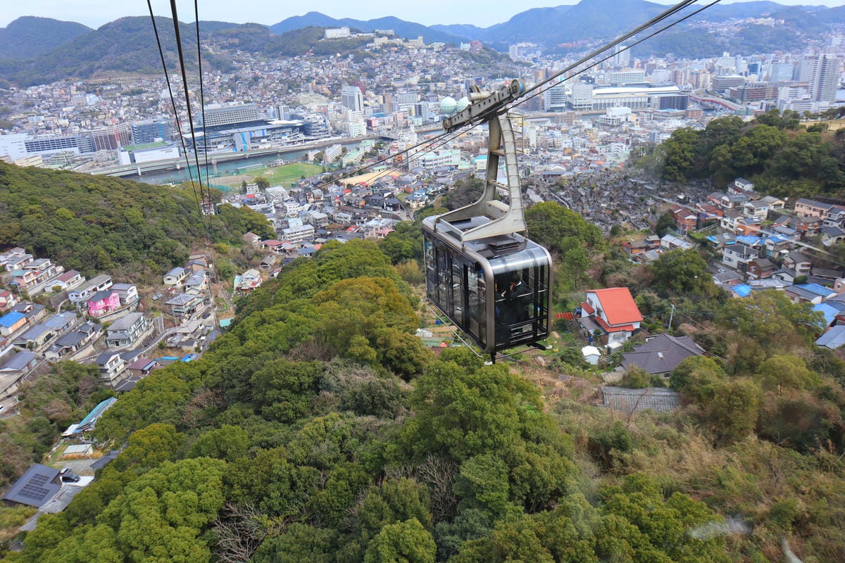 (長崎旅遊)稻佐山山頂展望台+長崎纜車,與摩耶山掬星台、藻岩 (長崎旅遊)稻佐山山頂展望台+長崎纜車,與摩耶山掬星台、藻岩