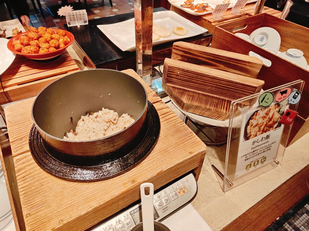 (福岡住宿)西鐵格蘭登飯店早餐-Nishitetsu Gra (福岡住宿)西鐵格蘭登飯店早餐-Nishitetsu Gra