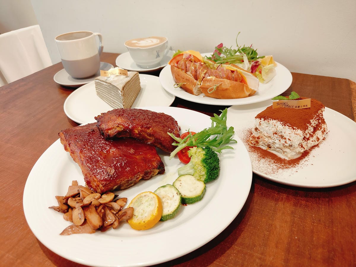 (台北大同餐廳)波赫士領地精品咖啡館-昌吉店, 提供多元餐點 (台北大同餐廳)波赫士領地精品咖啡館-昌吉店, 提供多元餐點
