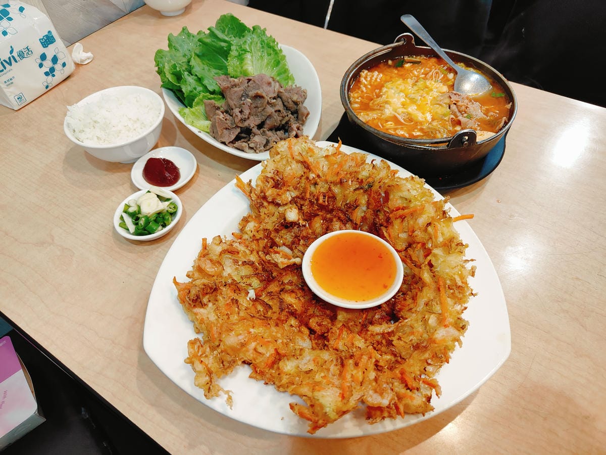 (新北板橋餐廳)定光 韓食輕飲，板橋在地老字號韓式料理，不用