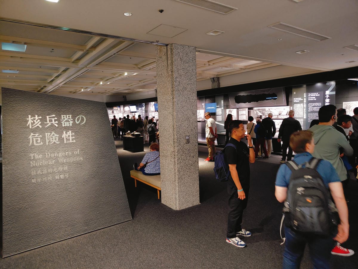 (廣島旅遊)廣島和平紀念資料館+平和の灯+原子彈爆炸圓頂屋。