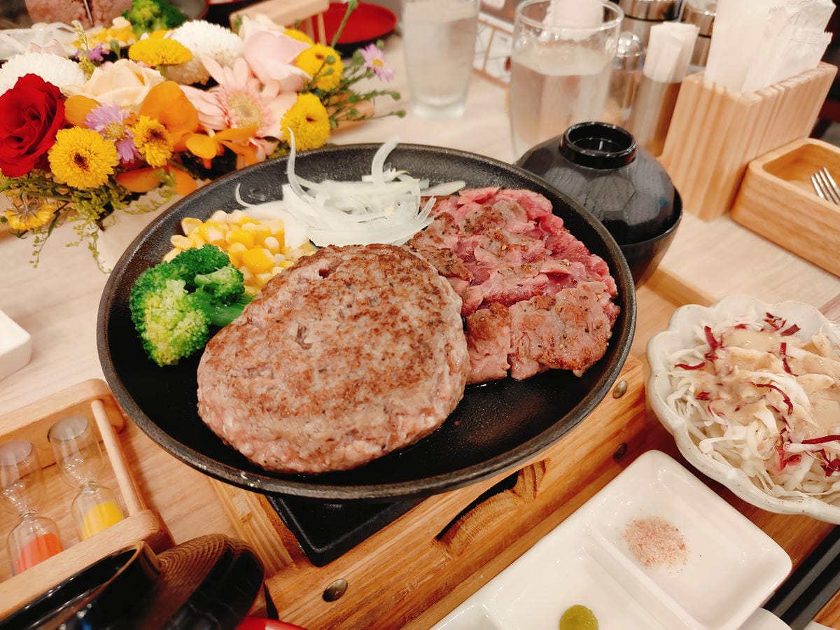 (台北中山餐廳)福よし和牛漢堡排-福吉漢堡排 台北錦州店。日 (台北中山餐廳)福よし和牛漢堡排-福吉漢堡排 台北錦州店。日