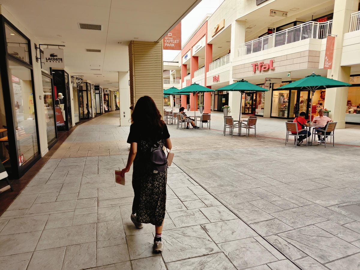 (倉敷旅遊)三井OUTLET倉敷，面積不大的市區OUTLET