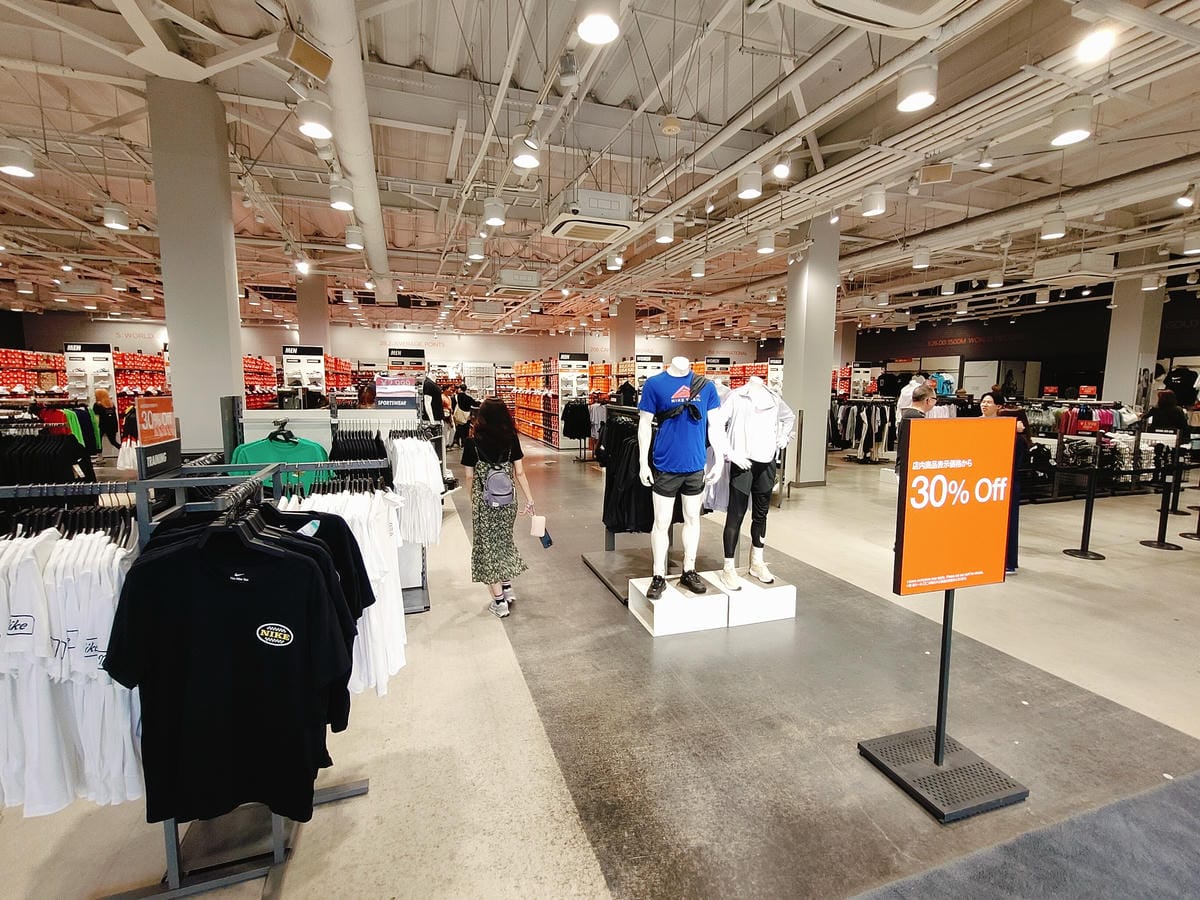(倉敷旅遊)三井OUTLET倉敷，面積不大的市區OUTLET