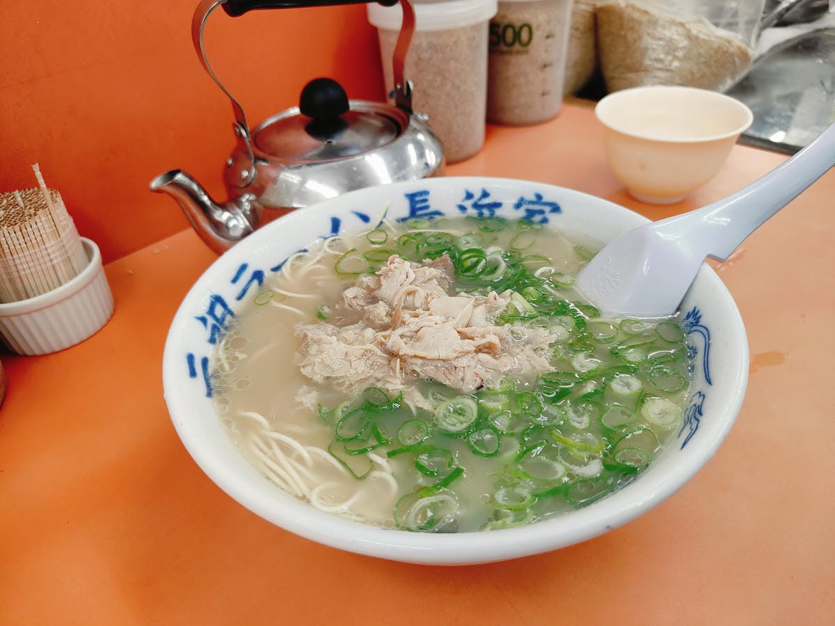 (日本福岡美食)元祖ラーメン 長浜家, (日本福岡美食)元祖ラーメン 長浜家,