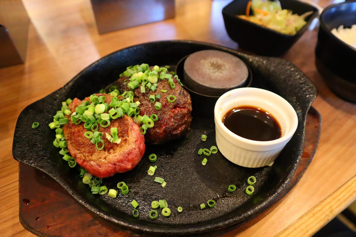 (日本福岡美食)極味や 博多店 ハンバーグ ステーキ (日本福岡美食)極味や 博多店 ハンバーグ ステーキ