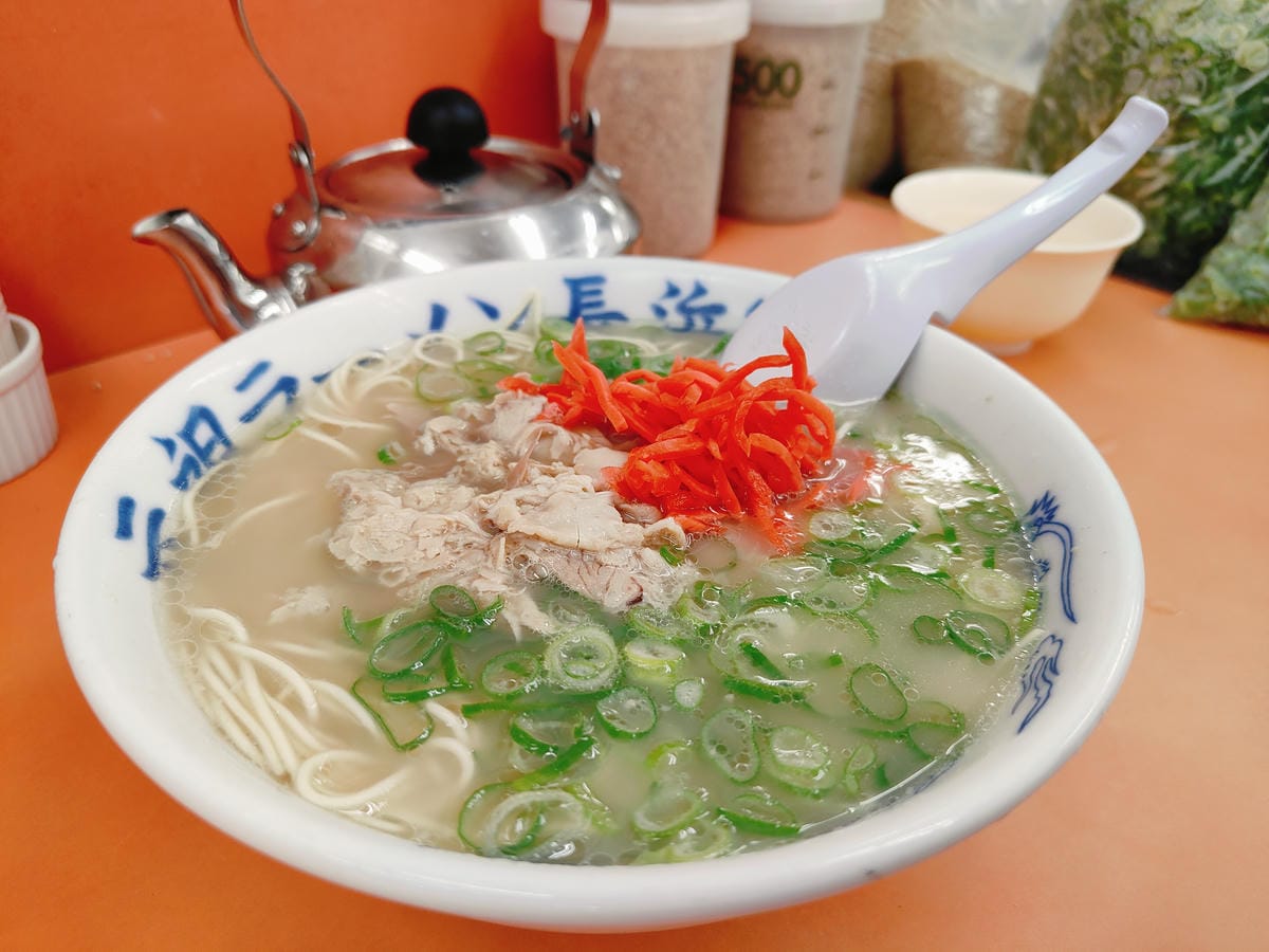 (日本福岡美食)元祖ラーメン 長浜家, (日本福岡美食)元祖ラーメン 長浜家,