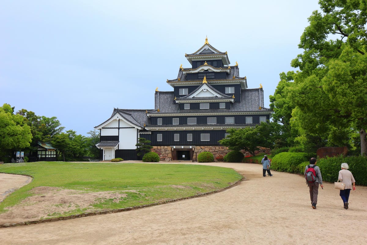 (日本岡山旅遊)岡山城 (日本岡山旅遊)岡山城