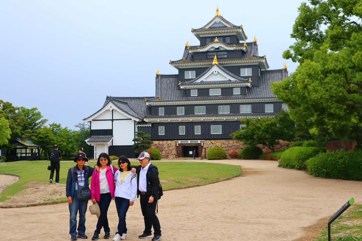 (日本岡山旅遊)岡山城 (日本岡山旅遊)岡山城