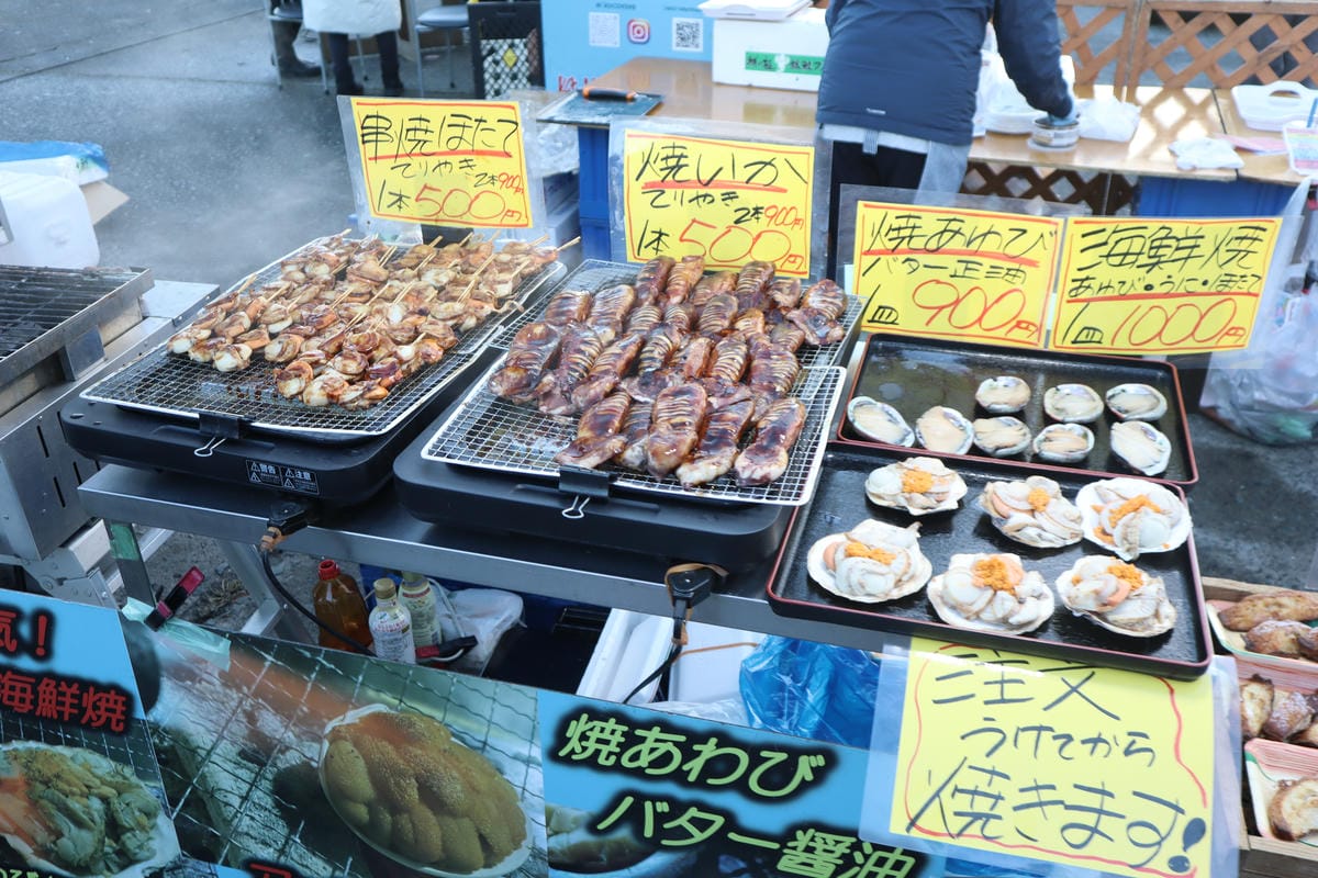 (青森旅遊)館鼻岸壁早市,日本最大且最熱鬧的星期天朝市,除了 (青森旅遊)館鼻岸壁早市,日本最大且最熱鬧的星期天朝市,除了