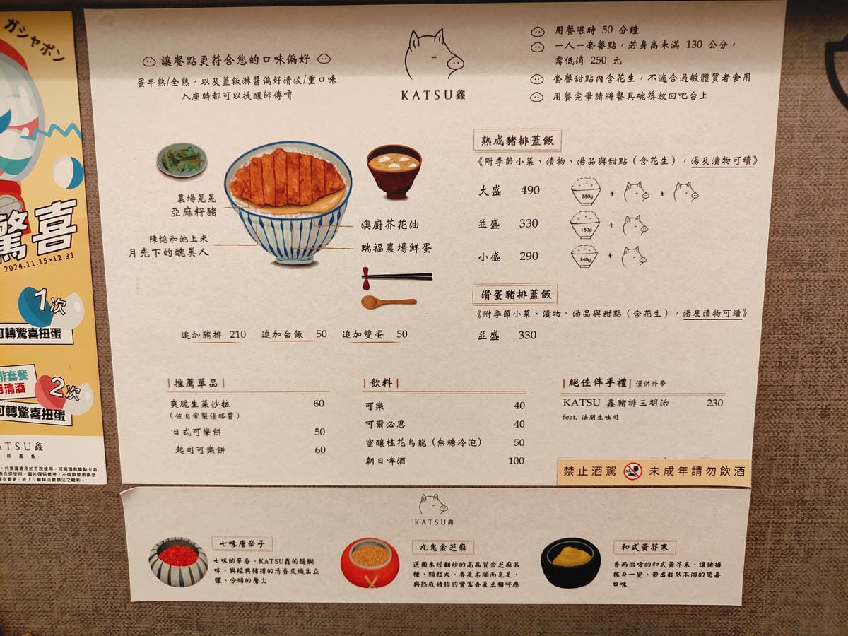 (新北板橋美食)KATSU 鑫豬排蓋飯|板橋店,板橋新開日式 (新北板橋美食)KATSU 鑫豬排蓋飯|板橋店,板橋新開日式