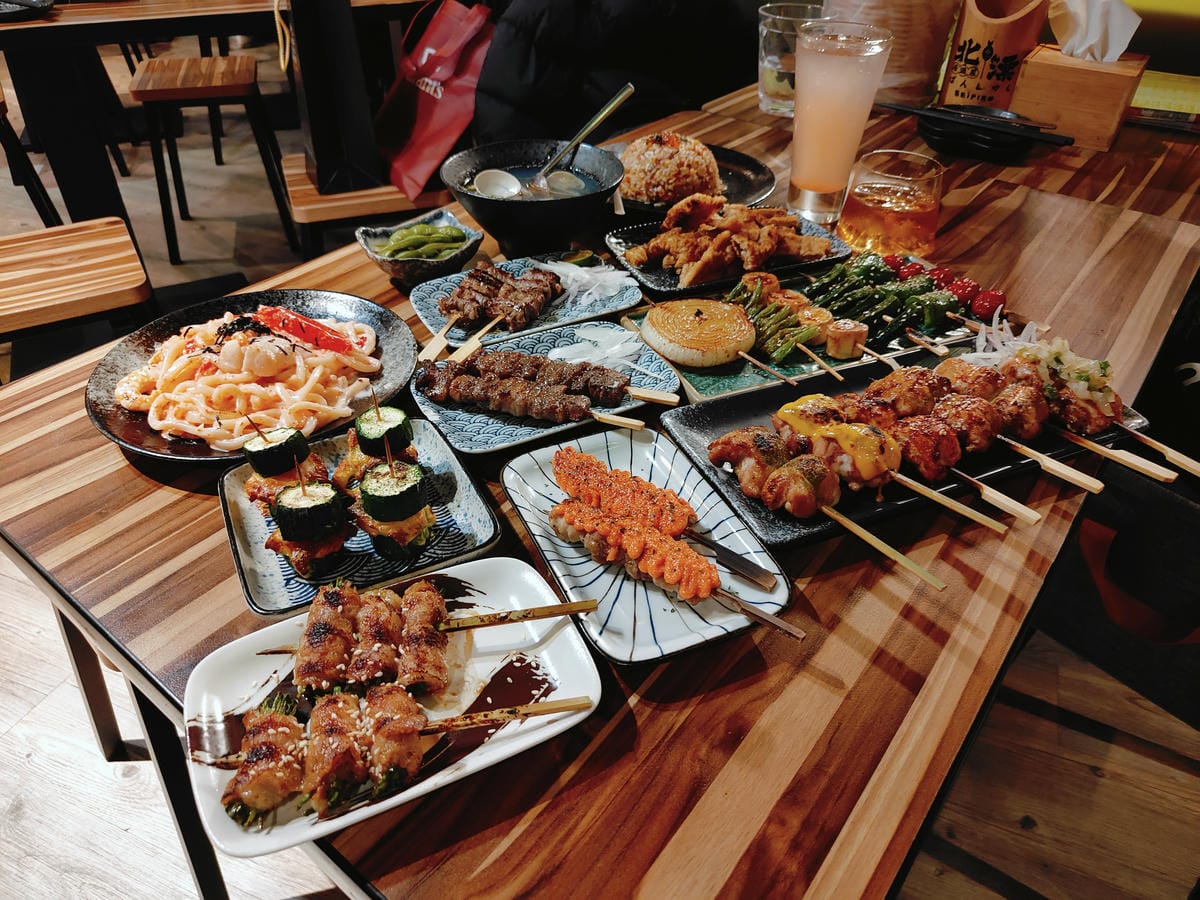 (台北中山美食)北漂居酒屋ばんしゃく,台北少見日式端爐燒。現 (台北中山美食)北漂居酒屋ばんしゃく,台北少見日式端爐燒。現