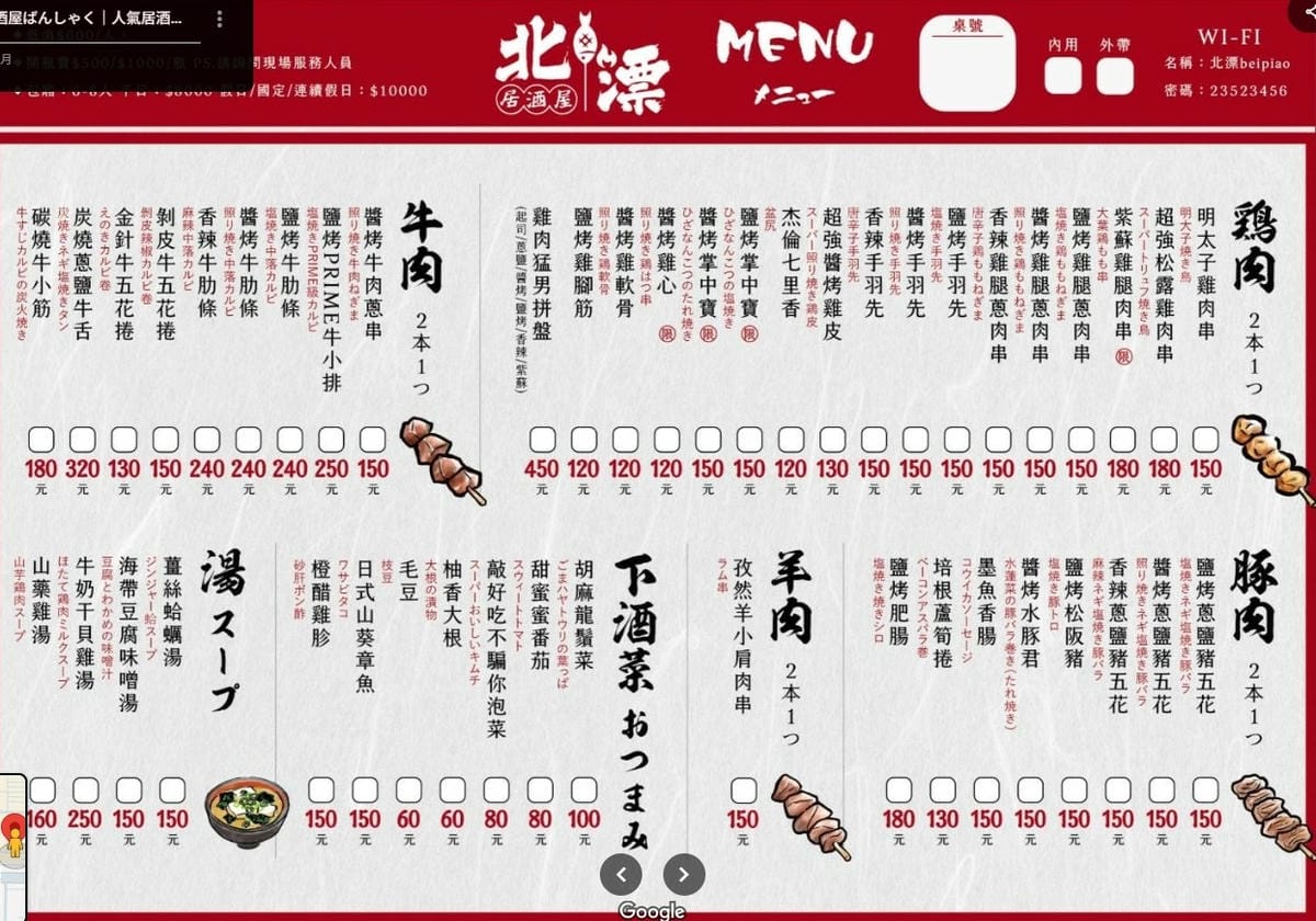 (台北中山美食)北漂居酒屋ばんしゃく (台北中山美食)北漂居酒屋ばんしゃく