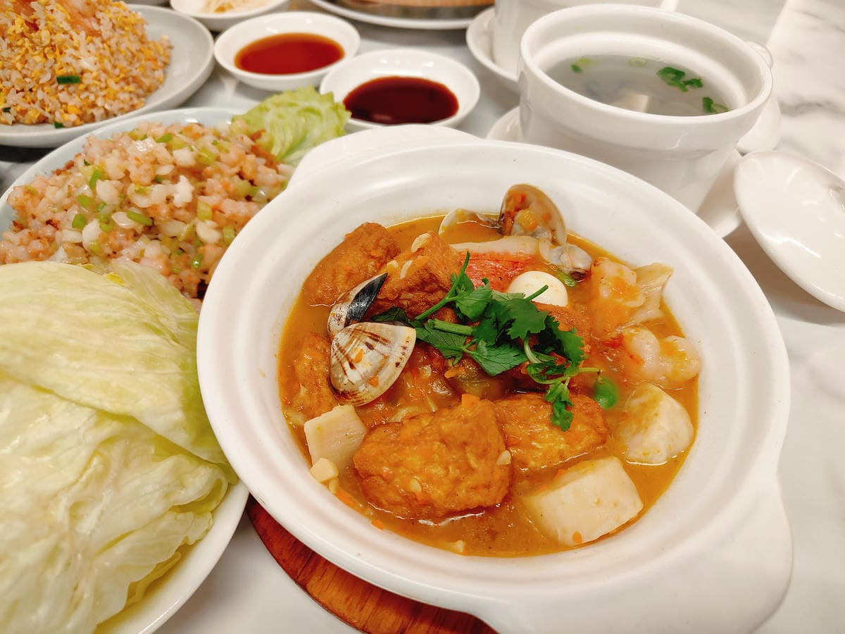 (新北板橋美食)皇品中華樓,三猿廣場B1。 (新北板橋美食)皇品中華樓,三猿廣場B1。