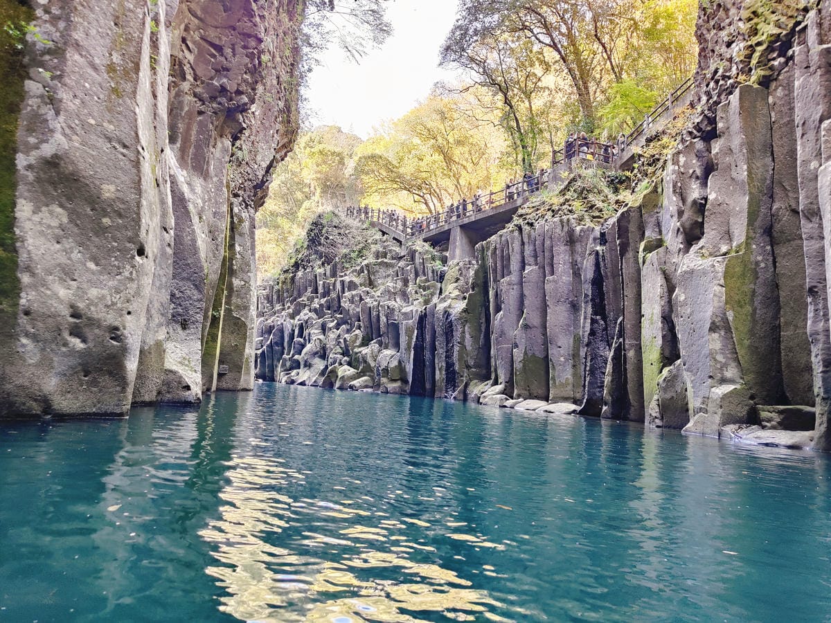 (日本宮崎旅遊)高千穗峽,絕不能錯過「真名井瀑布」,也是日本 (日本宮崎旅遊)高千穗峽,絕不能錯過「真名井瀑布」,也是日本