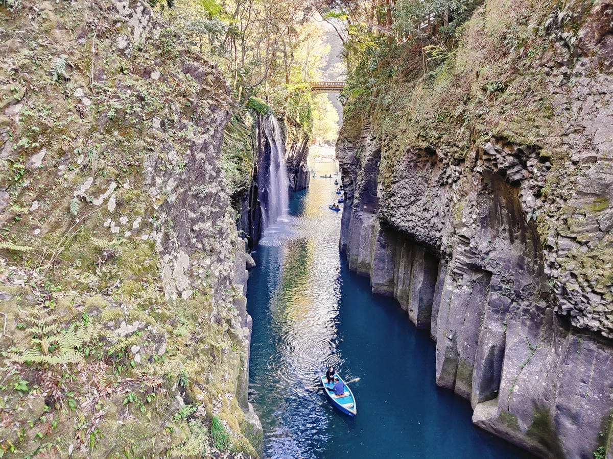(日本宮崎旅遊)高千穗峽,絕不能錯過「真名井瀑布」,也是日本 (日本宮崎旅遊)高千穗峽,絕不能錯過「真名井瀑布」,也是日本