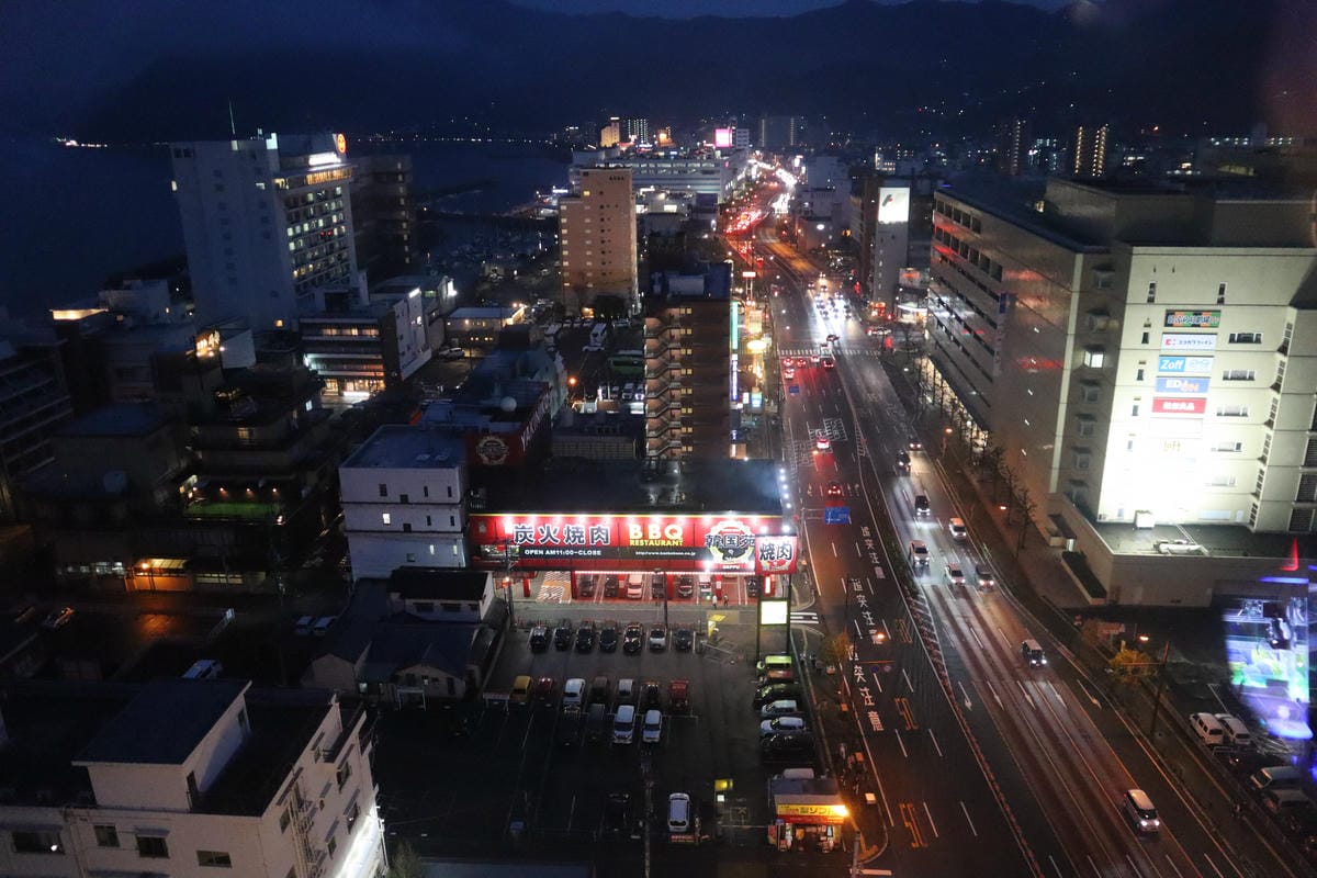 (大分旅遊)別府塔-別府タワー,高約100米,360度全景平 (大分旅遊)別府塔-別府タワー,高約100米,360度全景平