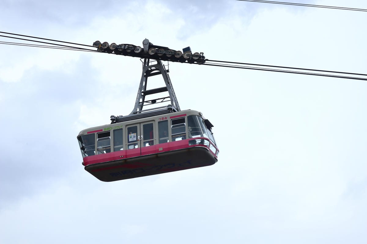 (日本大分旅遊)近鐵別府空中纜車,九州最大的空中纜車,可容納 (日本大分旅遊)近鐵別府空中纜車,九州最大的空中纜車,可容納