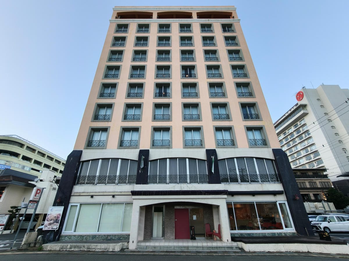 (大分住宿)Aile飯店-ホテルエール，別府北濱站旁的平價住
